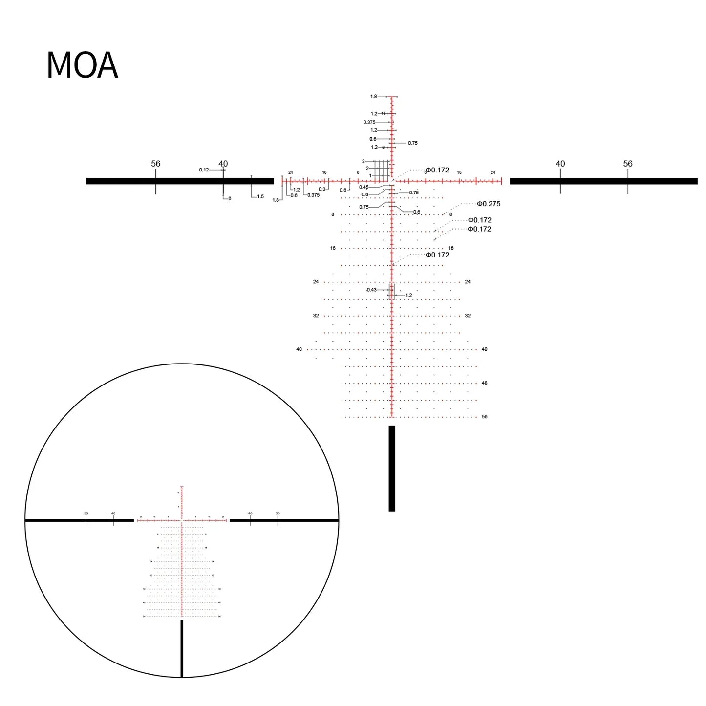 DNT TheOne 7-35X56 FFP Illuminated TOR Zero Stop 34mm Tube