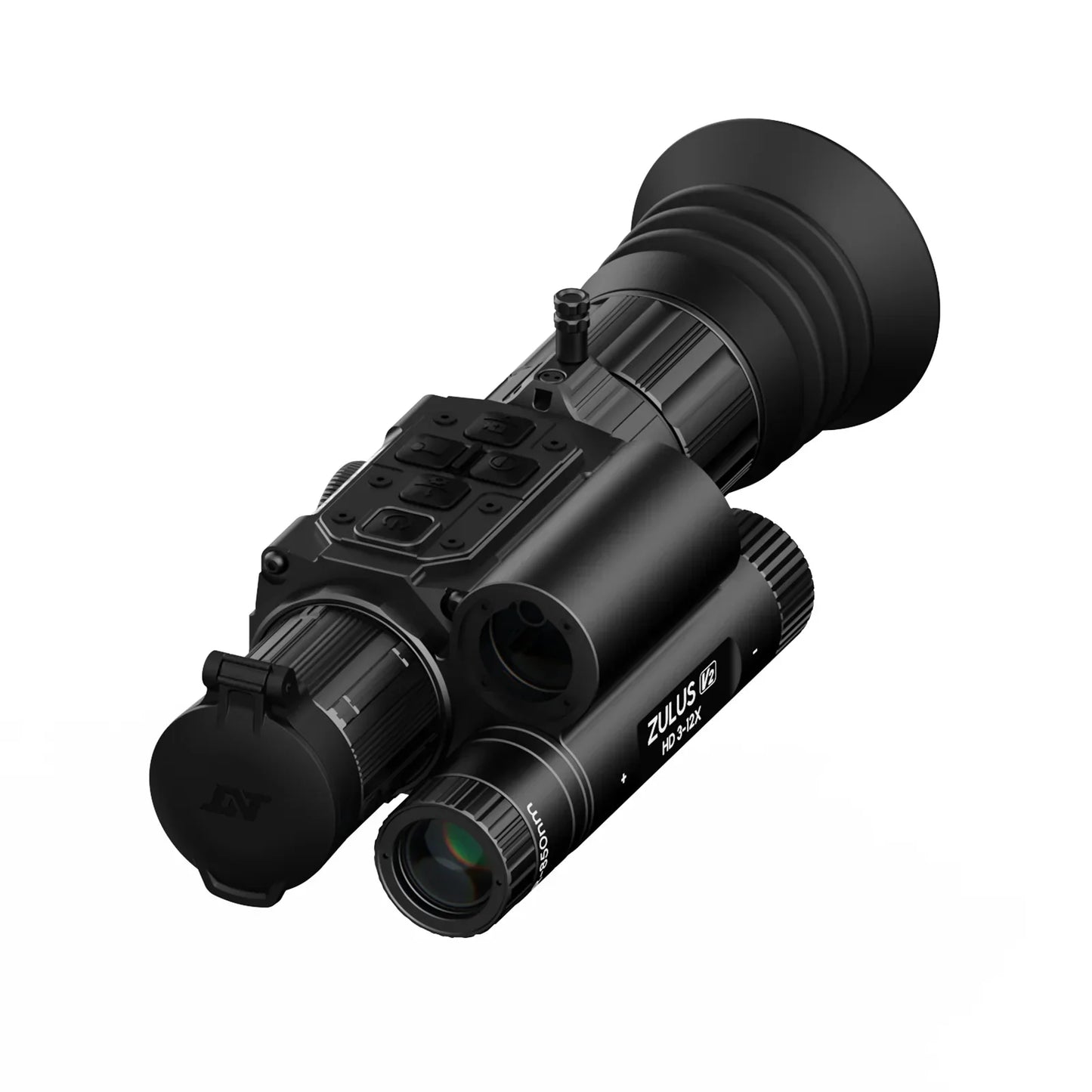 DNT ZHD312R-V2 ZULUS HD V2 3-12X Digital Night Vision Scope w/LRF