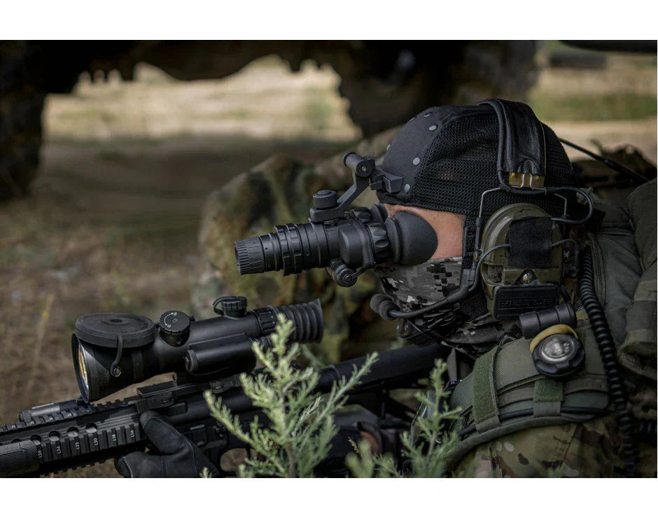 AGM Wolverine-4 NW1 Night Vision Rifle Scope 4x Gen 2+ Level 1 White Phosphor - Night Vision Universe