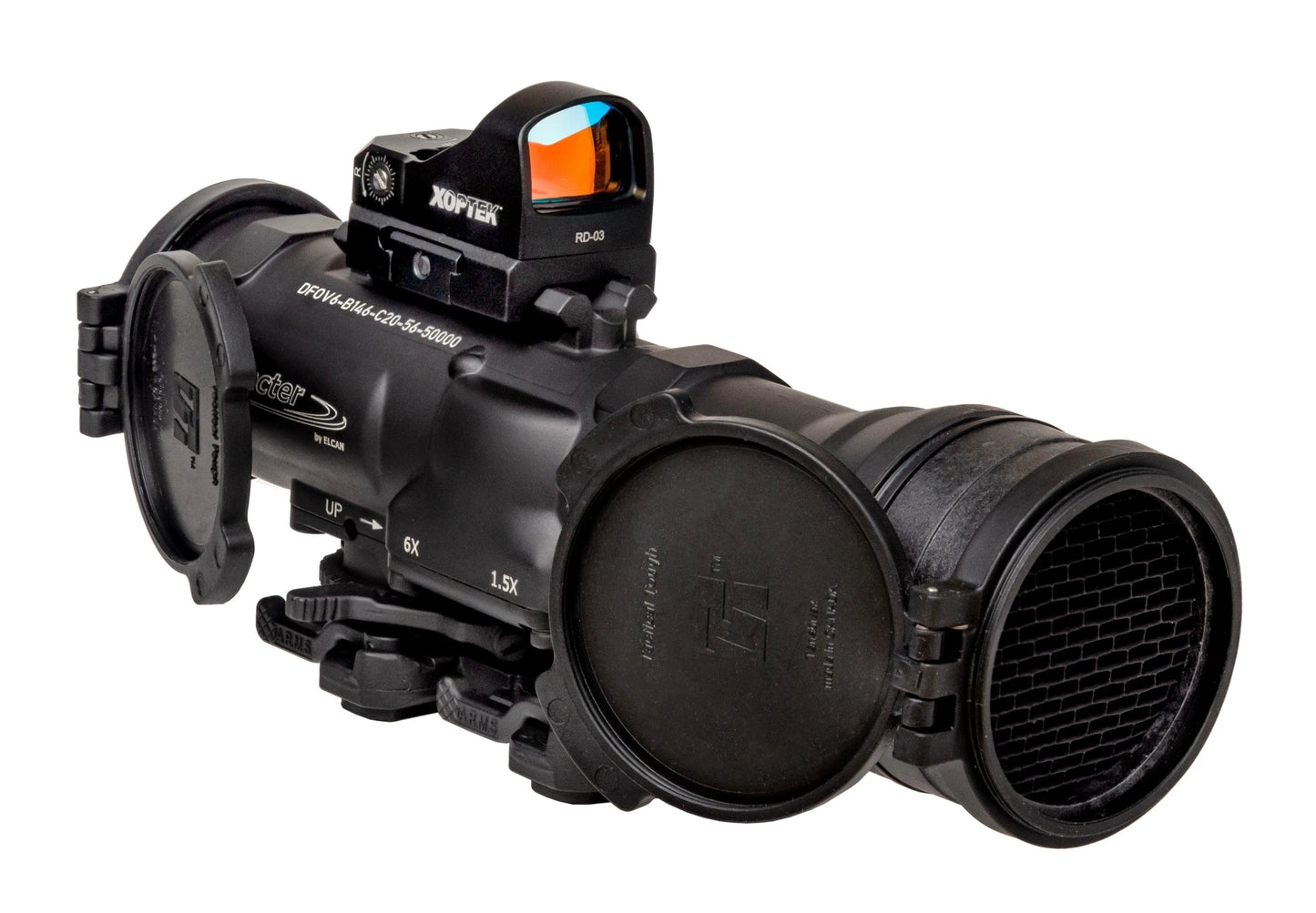 ELCAN SpecterDR Rifle Scope 5.56 DFOV6-B146-C10 1.5x-6x Black - Night Vision Universe