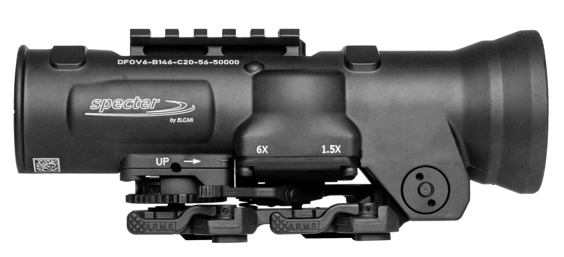 ELCAN SpecterDR Rifle Scope 5.56 DFOV6-B146-C10 1.5x-6x Black - NVU