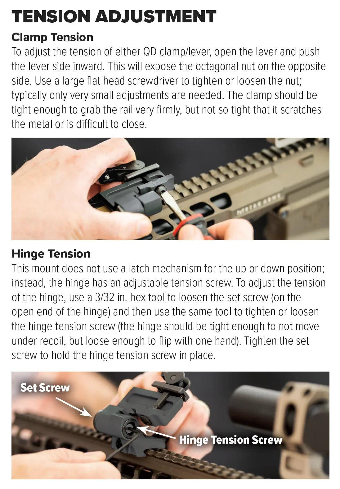 iRayUSA ADM Flip-to-side Mount for RICO MICRO AC55 - Night Vision Universe