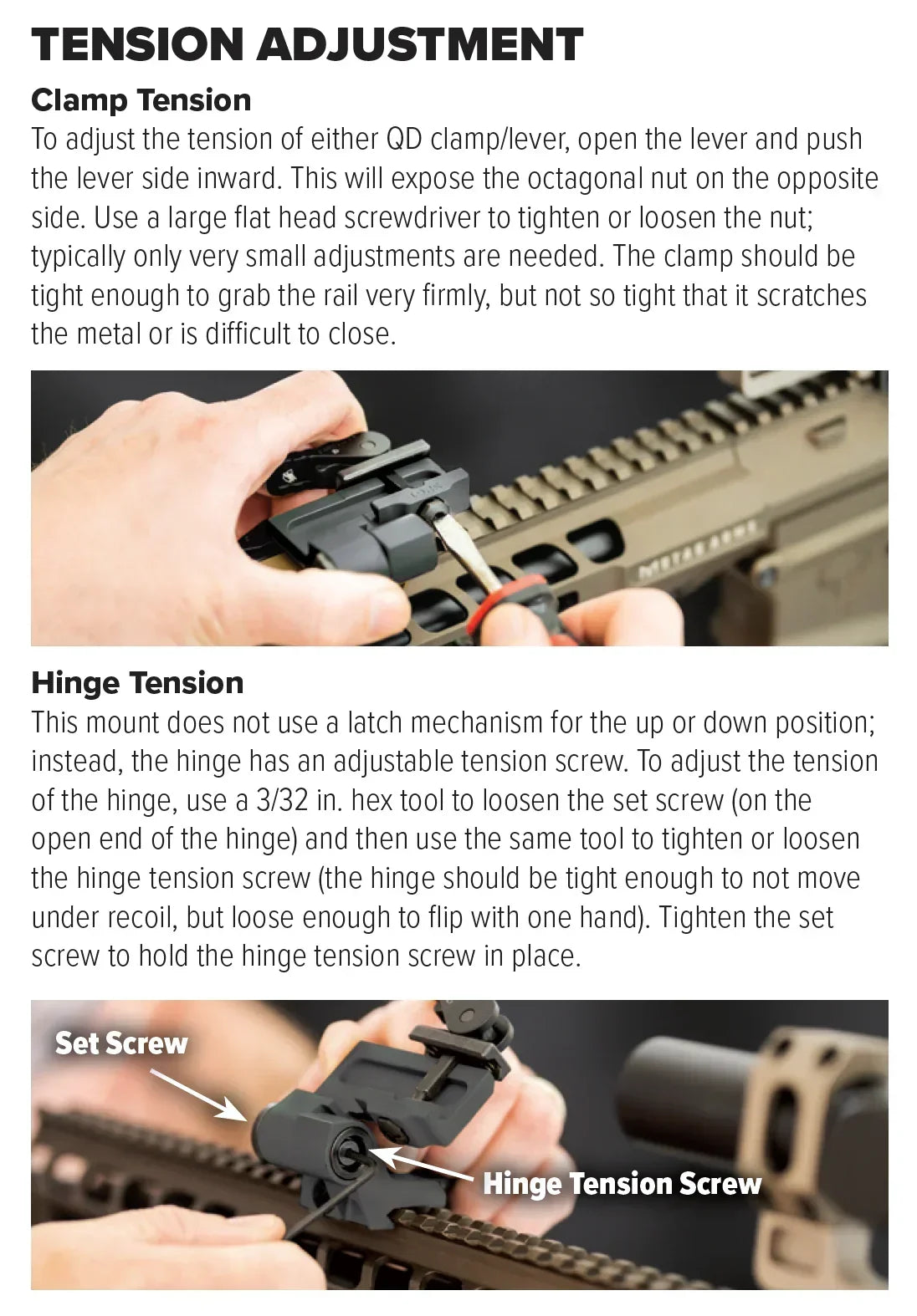 iRayUSA ADM Flip-to-side Mount for RICO MICRO AC55 - Night Vision Universe
