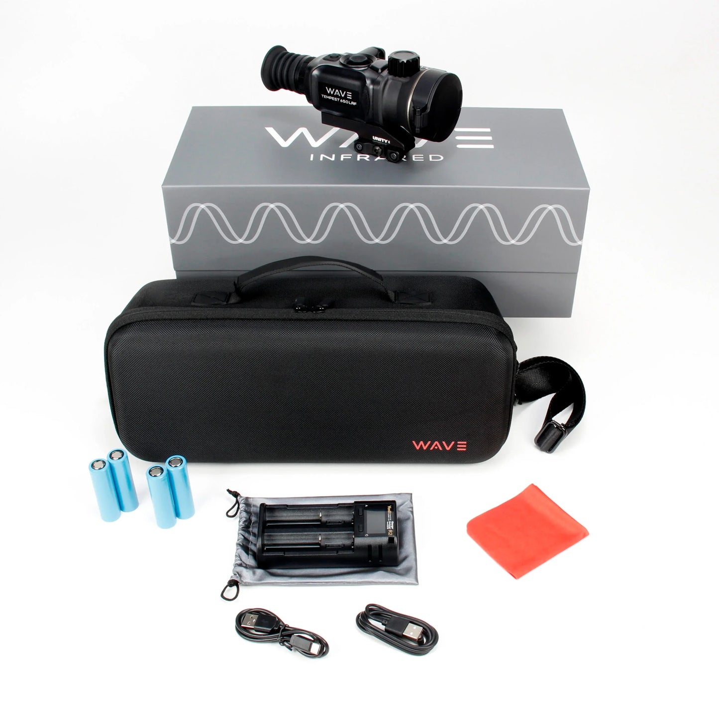 Wave Infrared TEMPEST 650 LRF Thermal Scope 640 50mm - Night Vision Universe