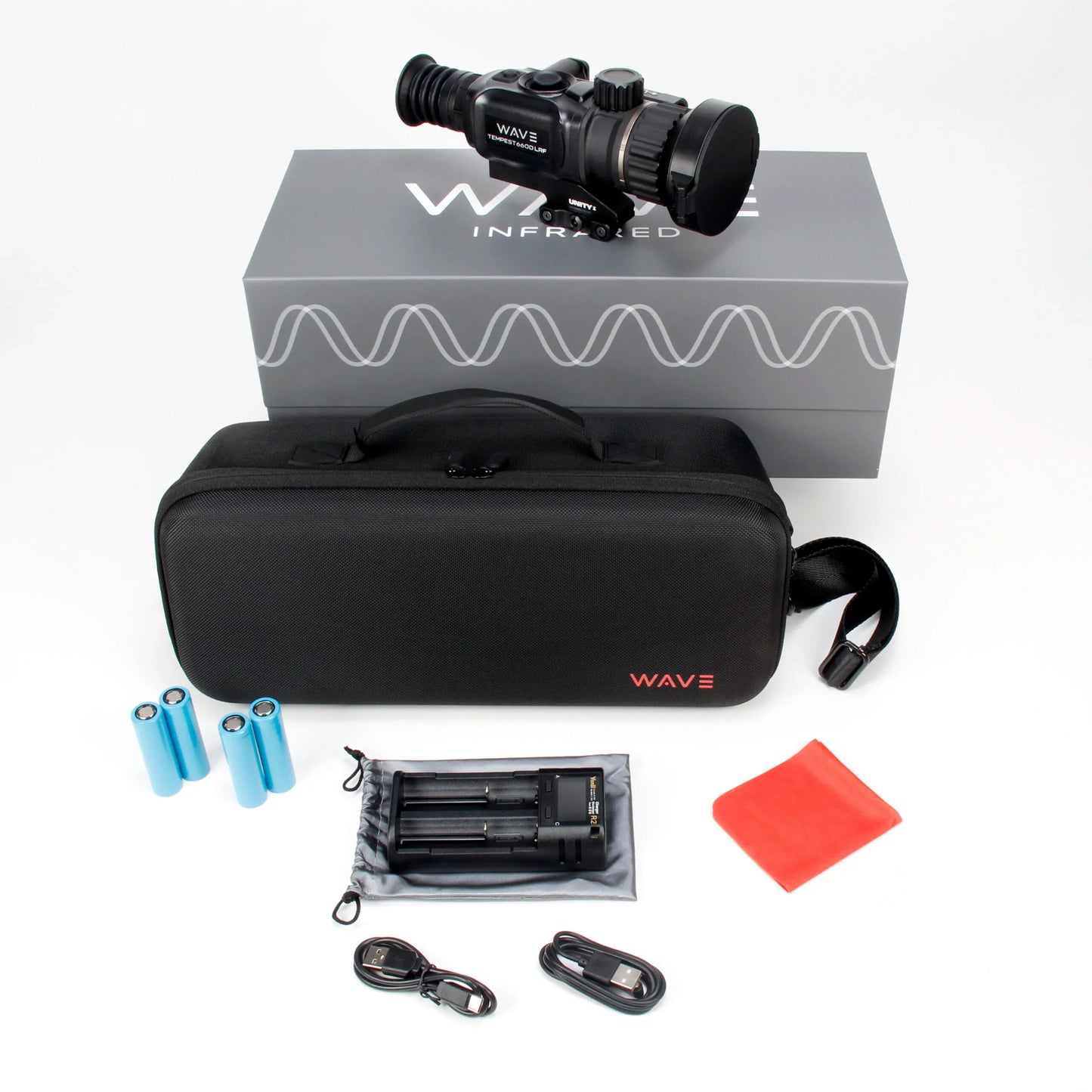 Wave Infrared TEMPEST 660D LRF Thermal Scope 640 60mm - Night Vision Universe