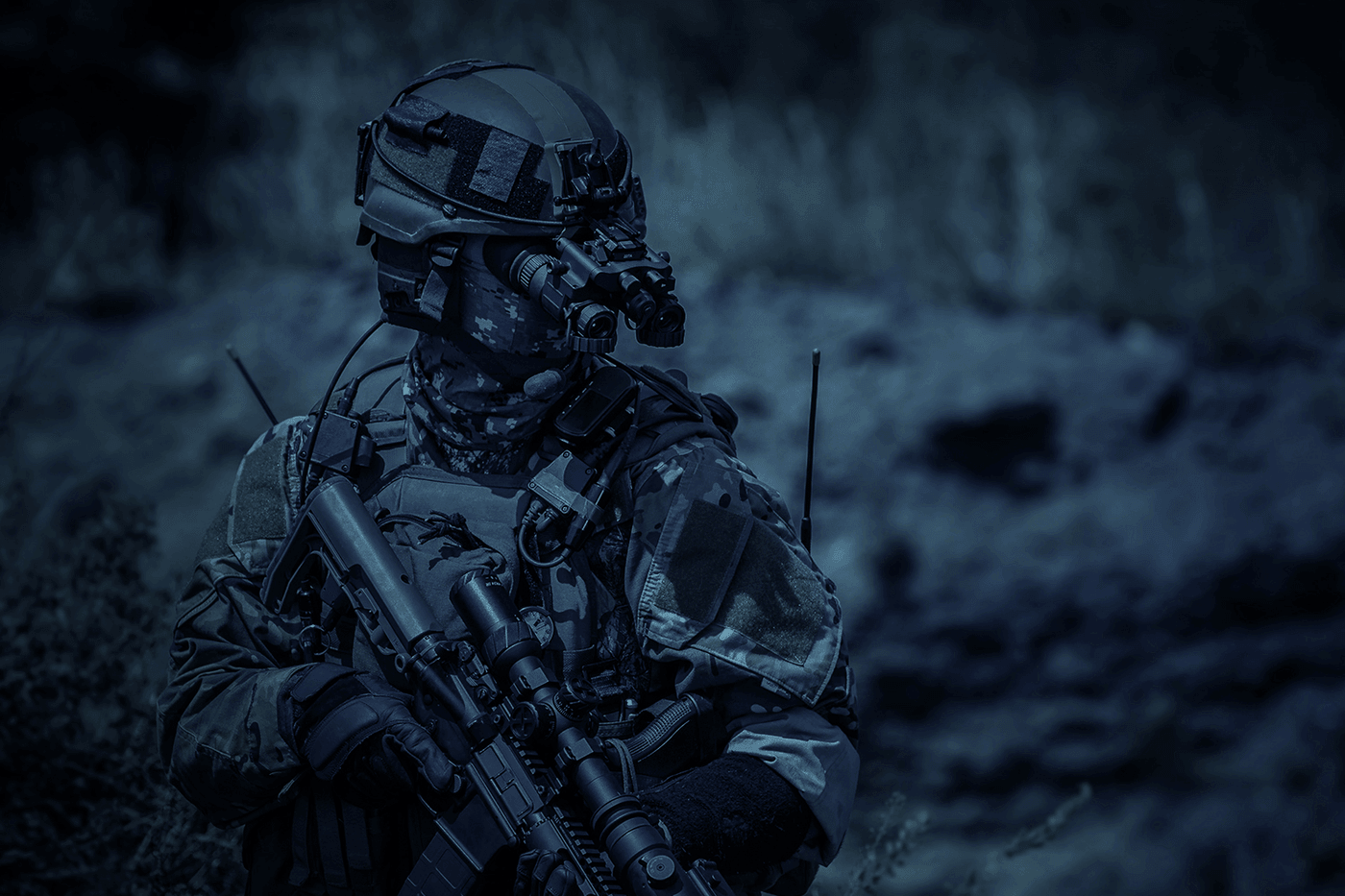 AGM NVG-40 NW1 Night Vision Goggles Gen 2+ - NVU