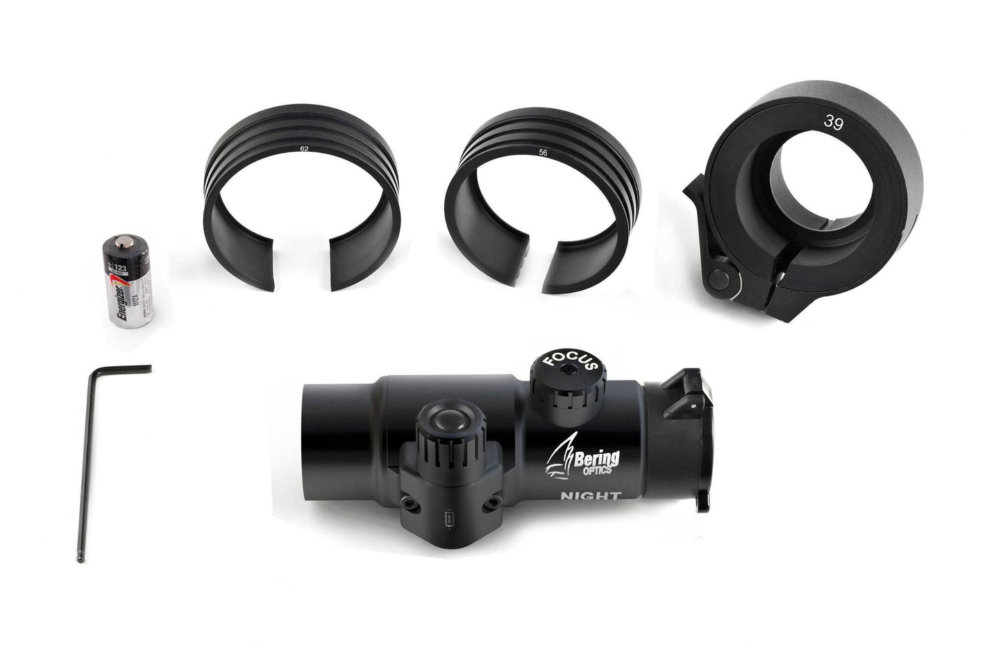 Bering Optics Night Vision Probe Mini Gen 2+ Clip-On System BE26142W - NVU