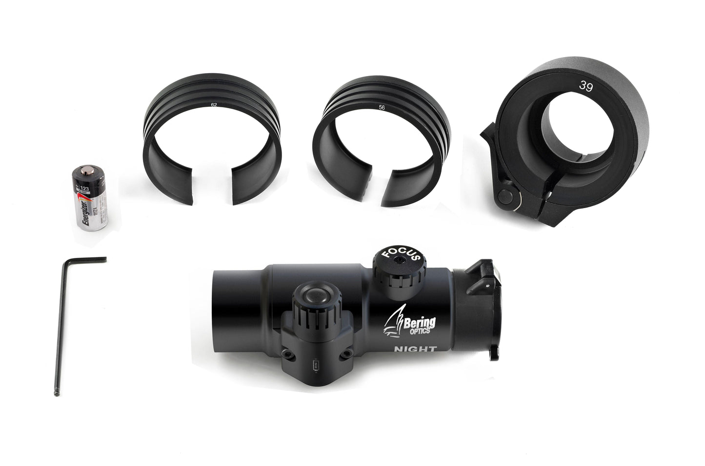 Bering Optics Night Vision Probe Mini Gen 3 Clip-On System BE36142UW - NVU