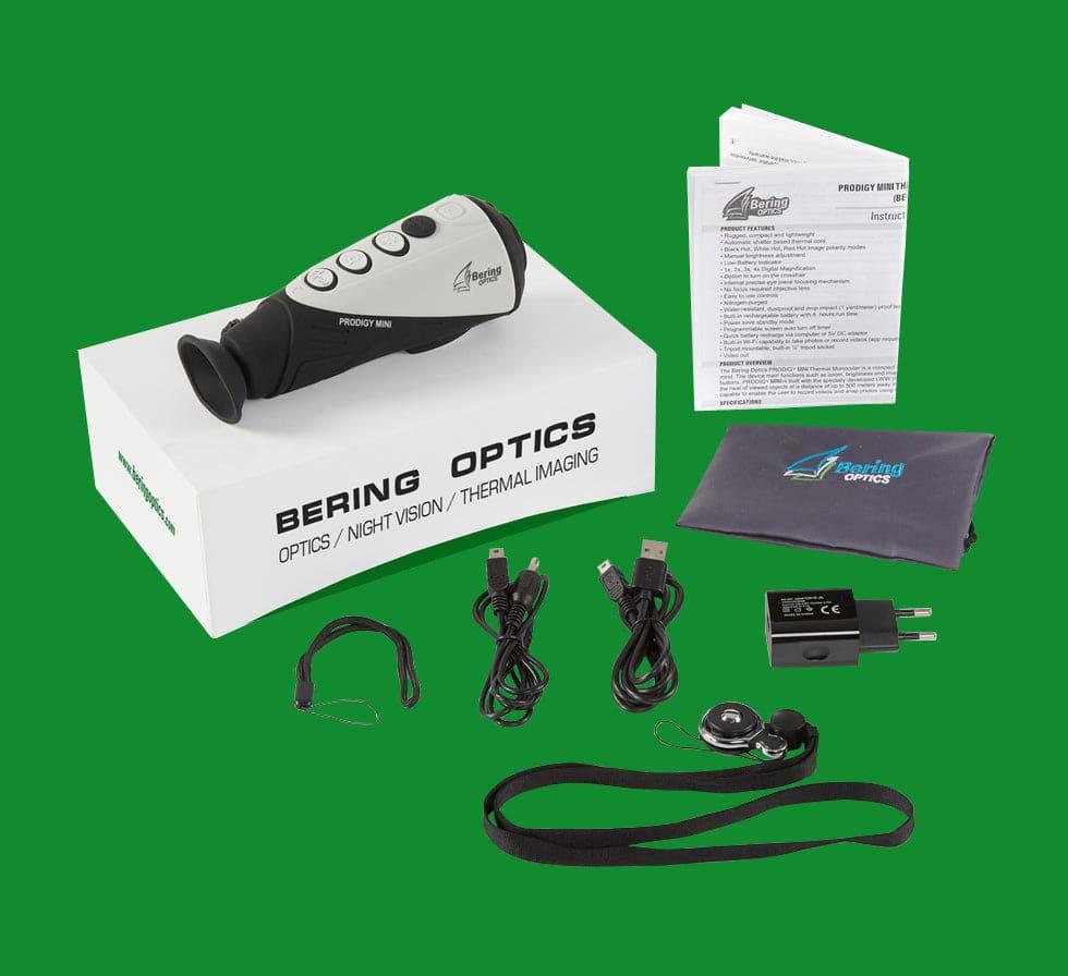 Bering Optics Prodigy Mini 13mm Thermal Monocular - NVU