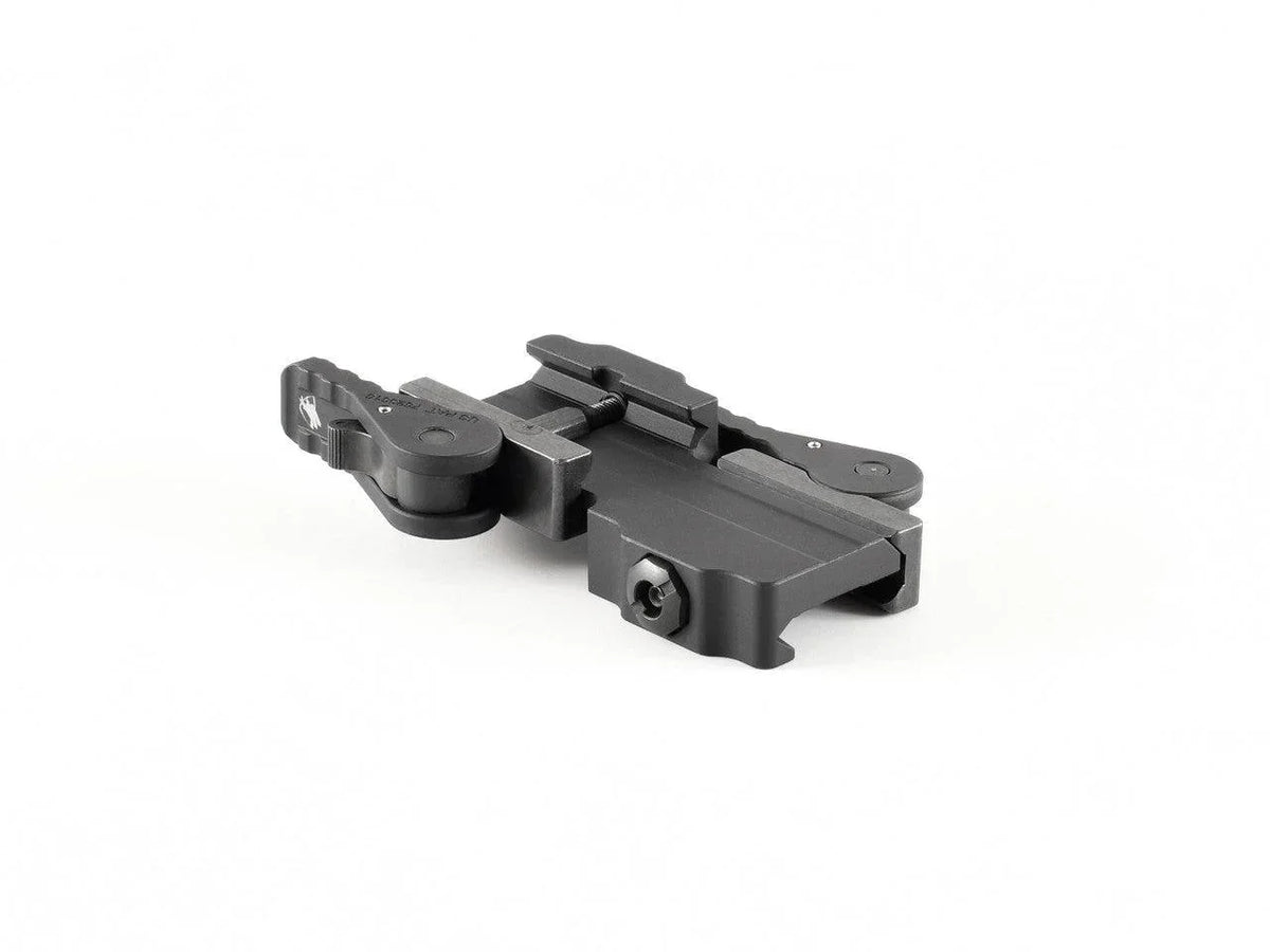 Black ADM quick detach mount for night vision or thermal optic on white background