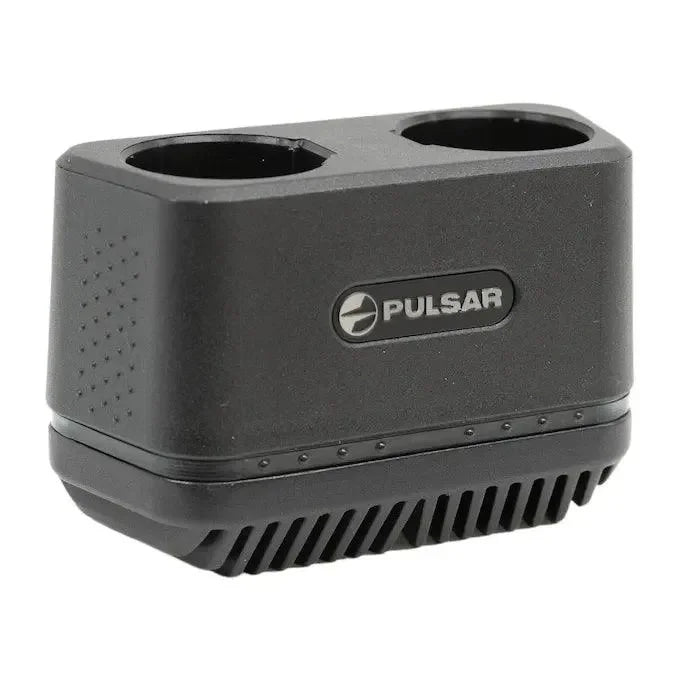 Pulsar APS 5 black battery charger with dual slots for night vision devices