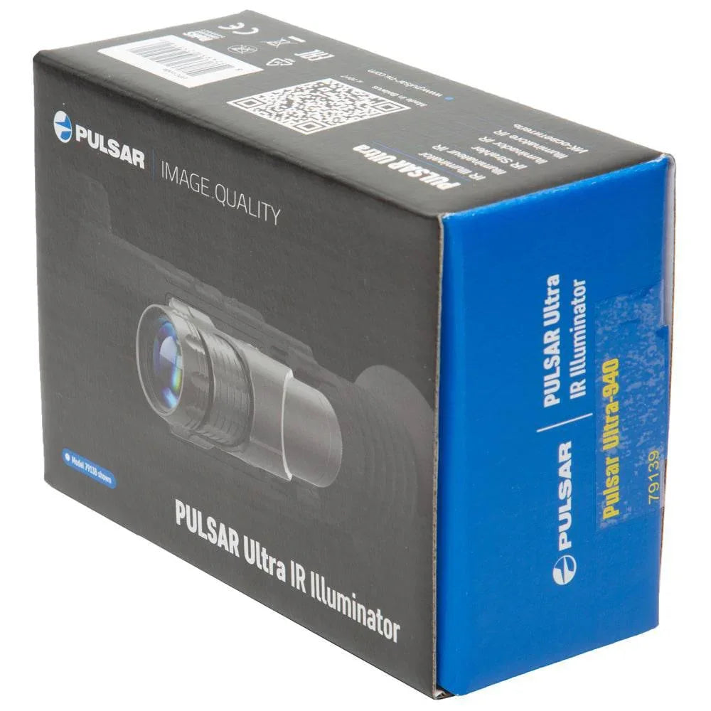 Pulsar Ultra IR Illuminator 940 night vision accessory in branded retail box