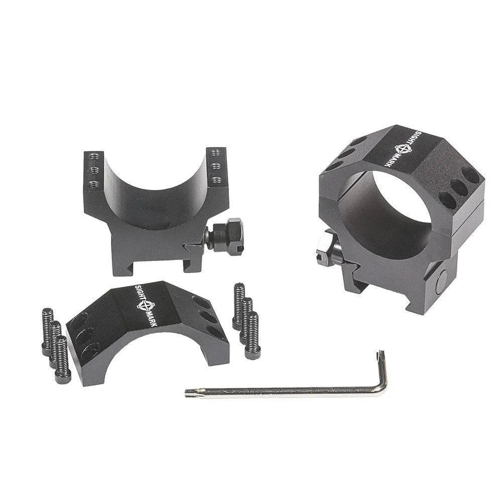 Sightmark 34mm Medium Height Weaver/Picatinny Rings - Night Vision Universe