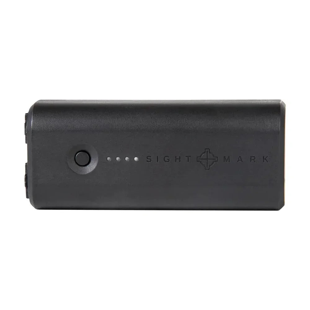 Mini quick detach battery pack for night vision devices, black, with LED indicators