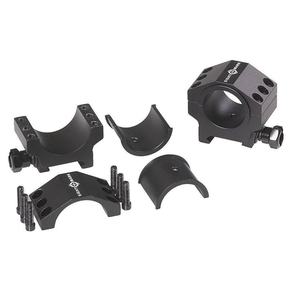 Sightmark Mounting Picatinny Rings (2) Low Height - NVU