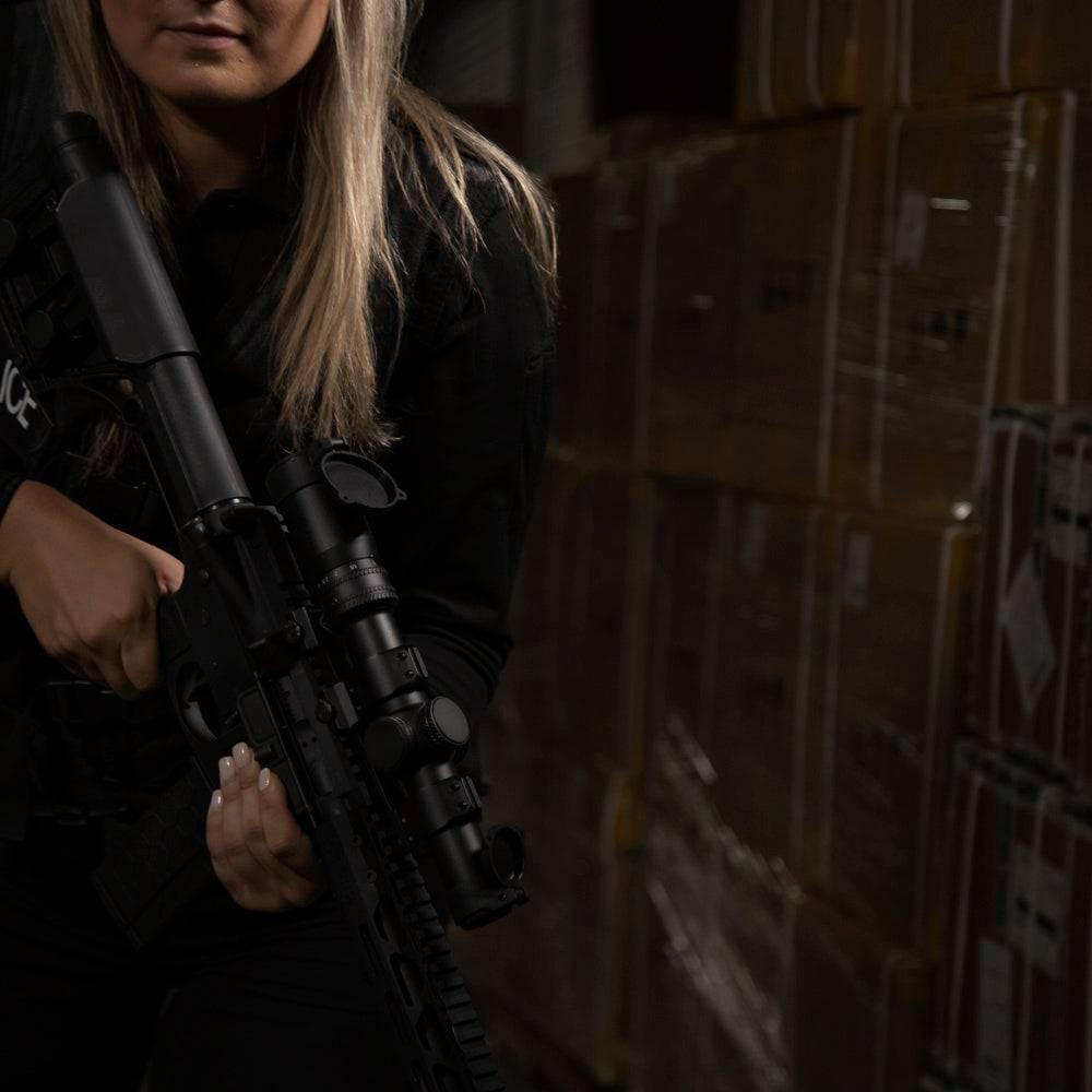 Sightmark Tactical 30mm/1in LQD Quick Detach Cantilever Mount - NVU