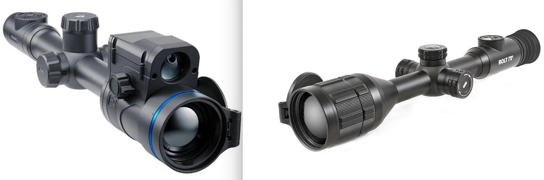 Infiray Outdoor Bolt TX60C vs Pulsar Thermion XL50 LRF thermal rifle scopes side by side