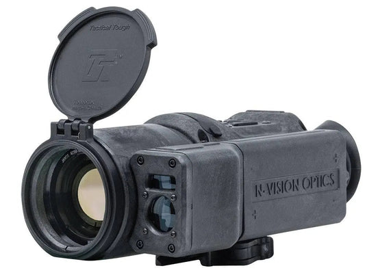 N-Vision Optics thermal scope with open lens cap for night vision hunting