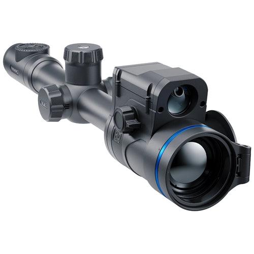 Pulsar Thermion 2 XL50 LRF thermal rifle scope with large lens and precision controls