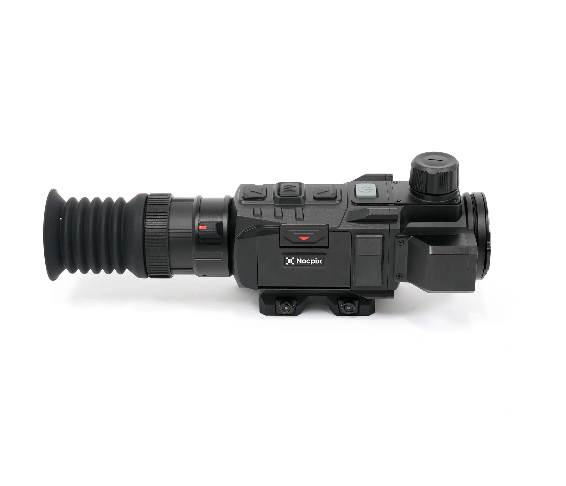Nocpix thermal night vision scope with ergonomic controls and durable design