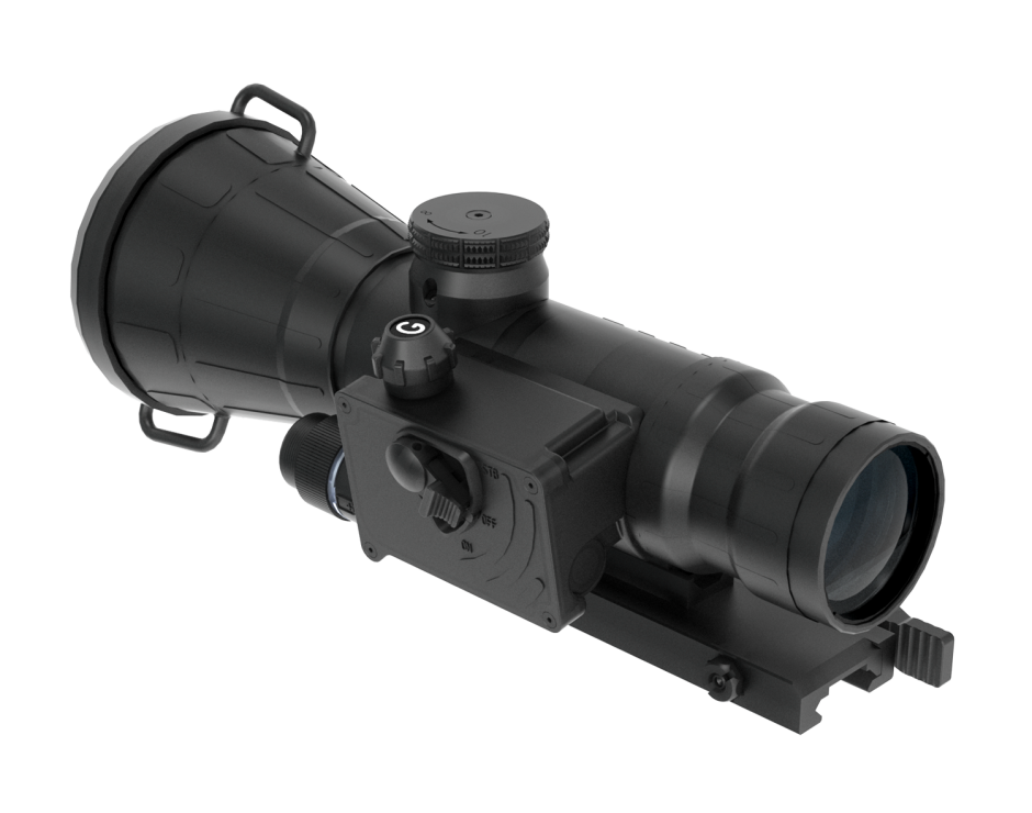 AGM Comanche 40ER 3AL1 Extended Range Night Vision Clip-On Scope