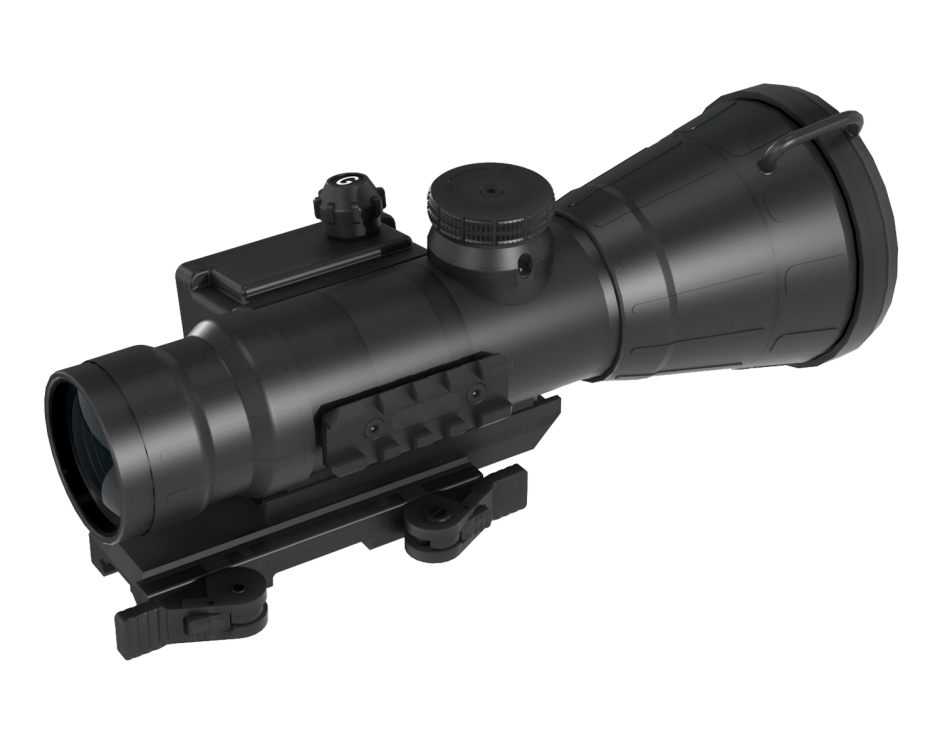 AGM Comanche 40ER 3AL1 Extended Range Night Vision Clip-On Scope