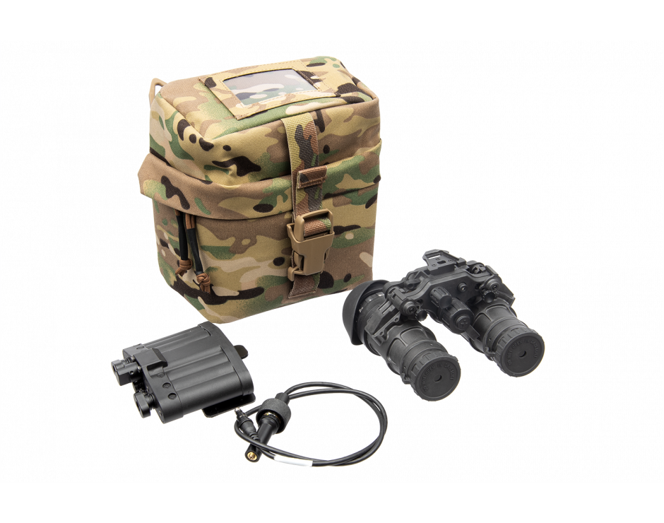 AGM UNVG 3APW Gen 3 Ultralight Night Vision Binocular 40 FOV White Phosphor Auto-Gated 2200+ FOM