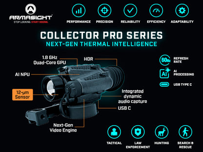 Armasight Collector Pro 640 1.5-6x25 Compact Thermal Scope