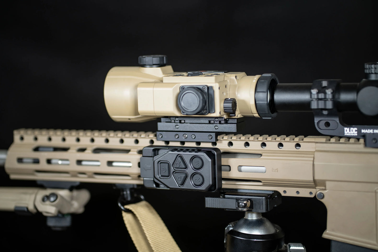 InfiRay Outdoor RICO HYBRID HCH50R 640/10um 50mm 3.5X LRF Thermal Scope/Clip On Scope