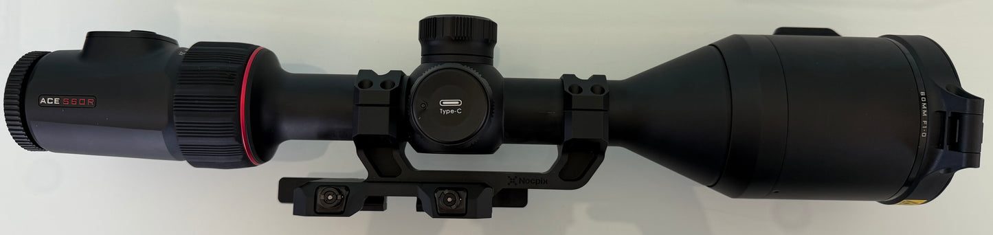 Nocpix ACE LRF S60R Optical Zoom Optimized Thermal Scope 1280 - 🔥USED🔥
