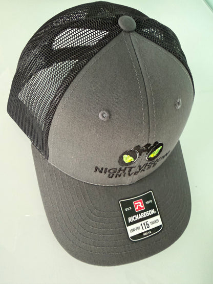 Night Vision Universe Hat - Adjustable Trucker Hat, Low Profile Crown