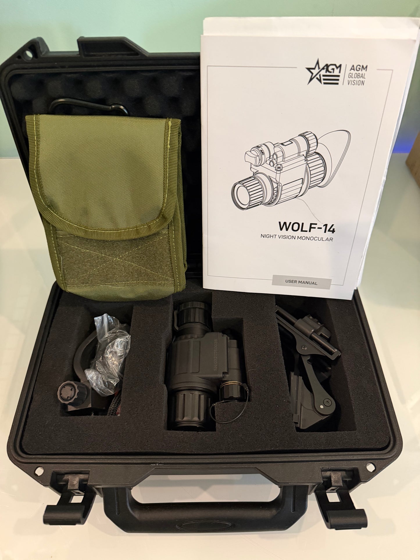 AGM Wolf-14 NW1 Night Vision Monocular Gen 2+ 🔥DEMO🔥