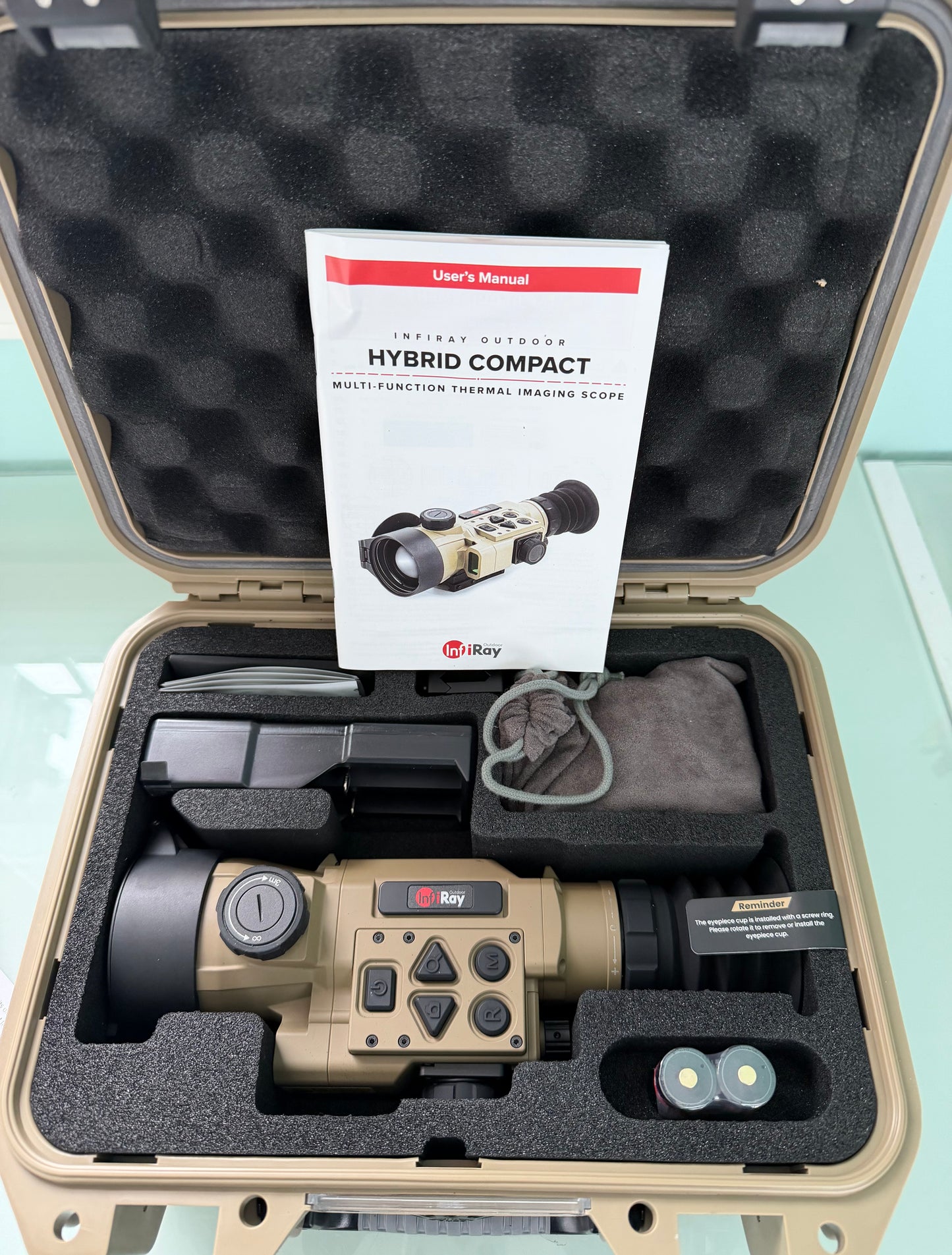 InfiRay Outdoor RICO HYBRID HCH50R 640/10um 50mm 3.5X LRF Thermal Scope/Clip On Scope 🔥DEMO🔥