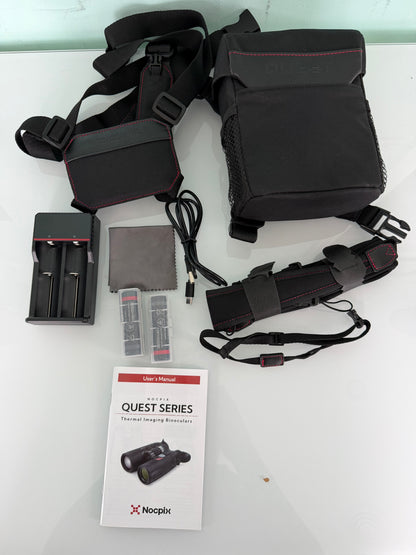 Nocpix QUEST H35R LRF Thermal Binocular 3X 640 35mm 🔥Used🔥