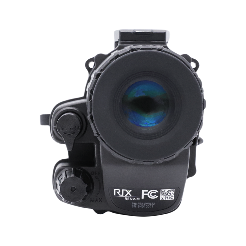 RIX Tactical RENV-M Gen 2+ Enhanced Night Vision Fusion Monocular White Phosphor FOM 1400-1600