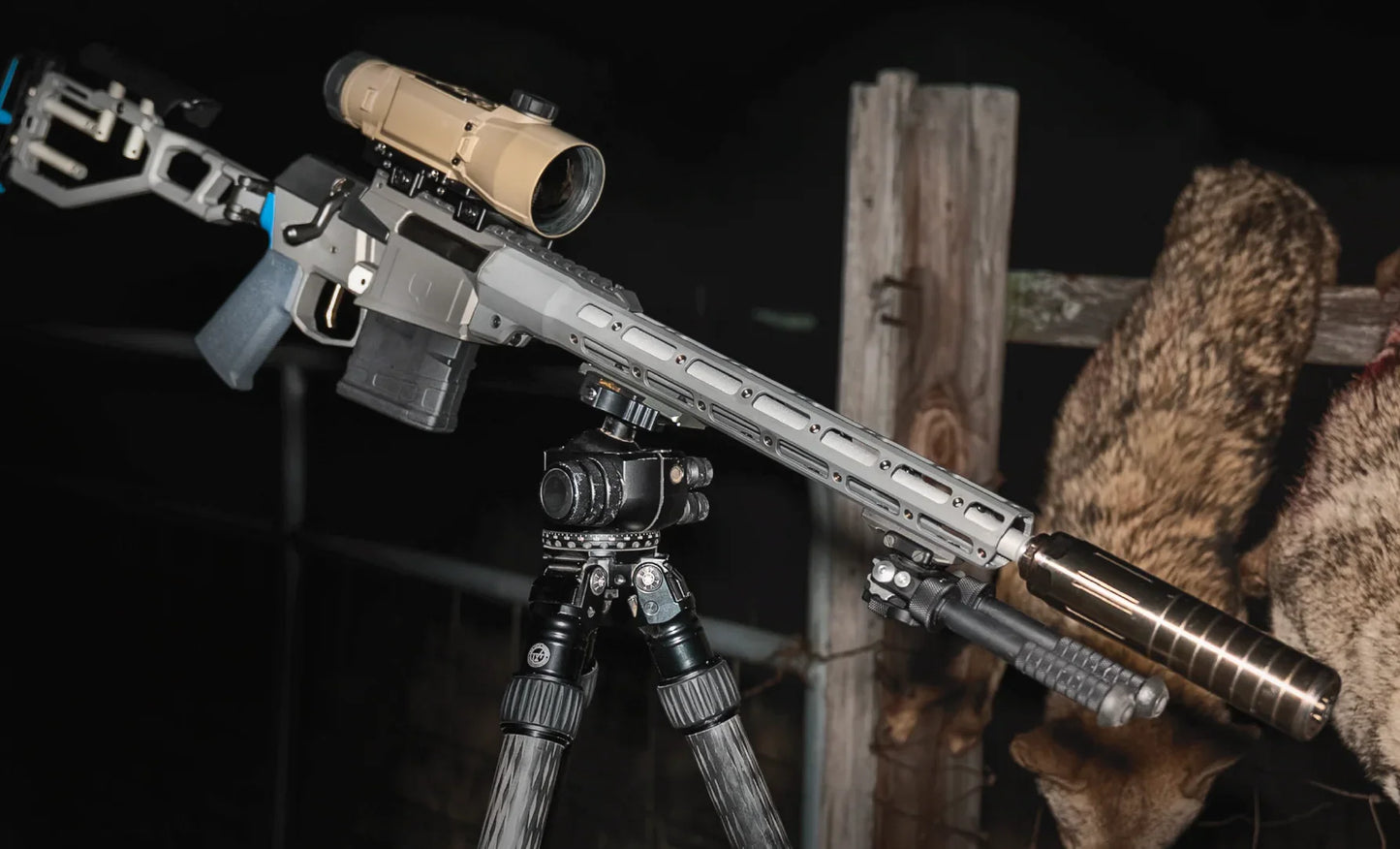 InfiRay Outdoor RICO HYBRID HCH50R 640/10um 50mm 3.5X LRF Thermal Scope/Clip On Scope