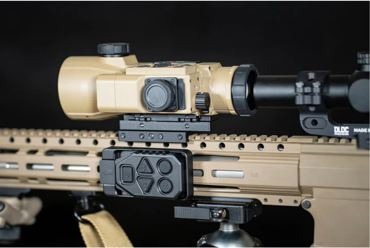 InfiRay Outdoor RICO HYBRID HCH50R 640/10um 50mm 3.5X LRF Thermal Scope/Clip On Scope