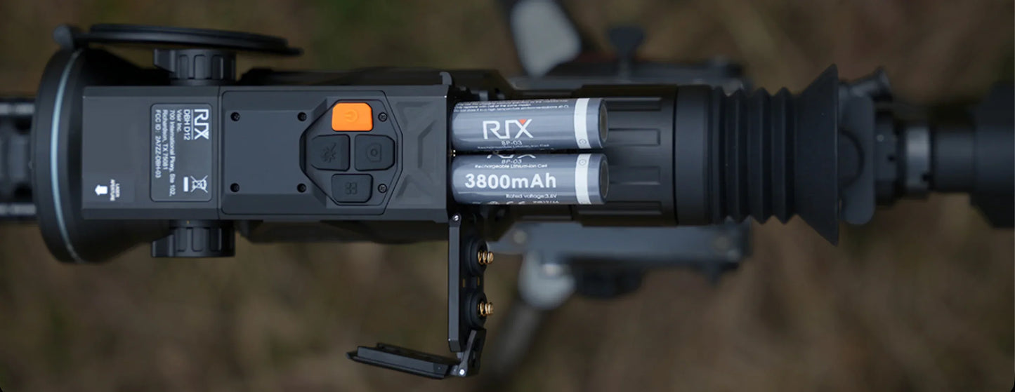 RIX DBH D12 LRF 1280 12um 50hz 3x 75mm Thermal Scope