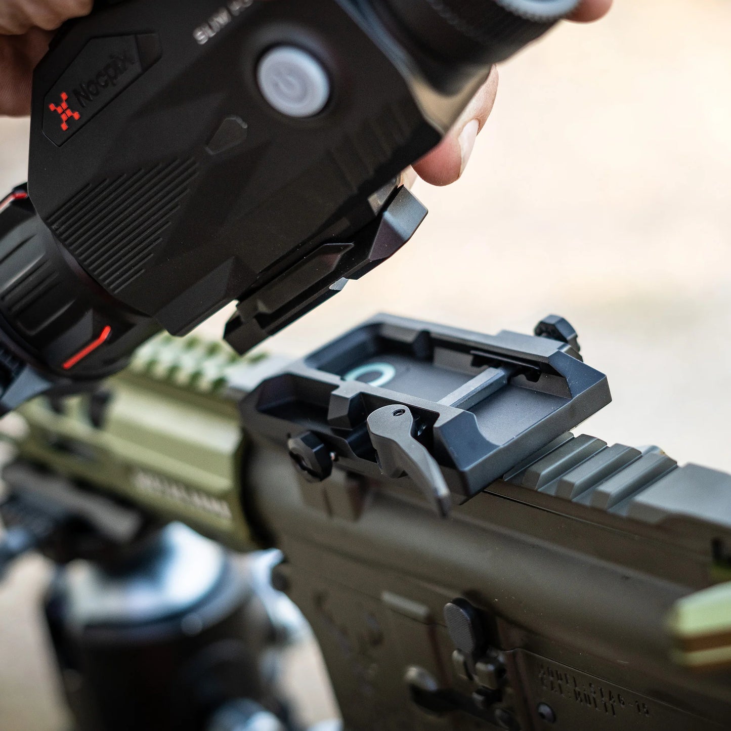 Nocpix Dual Locking Mount for the SLIM Series Thermal Scopes