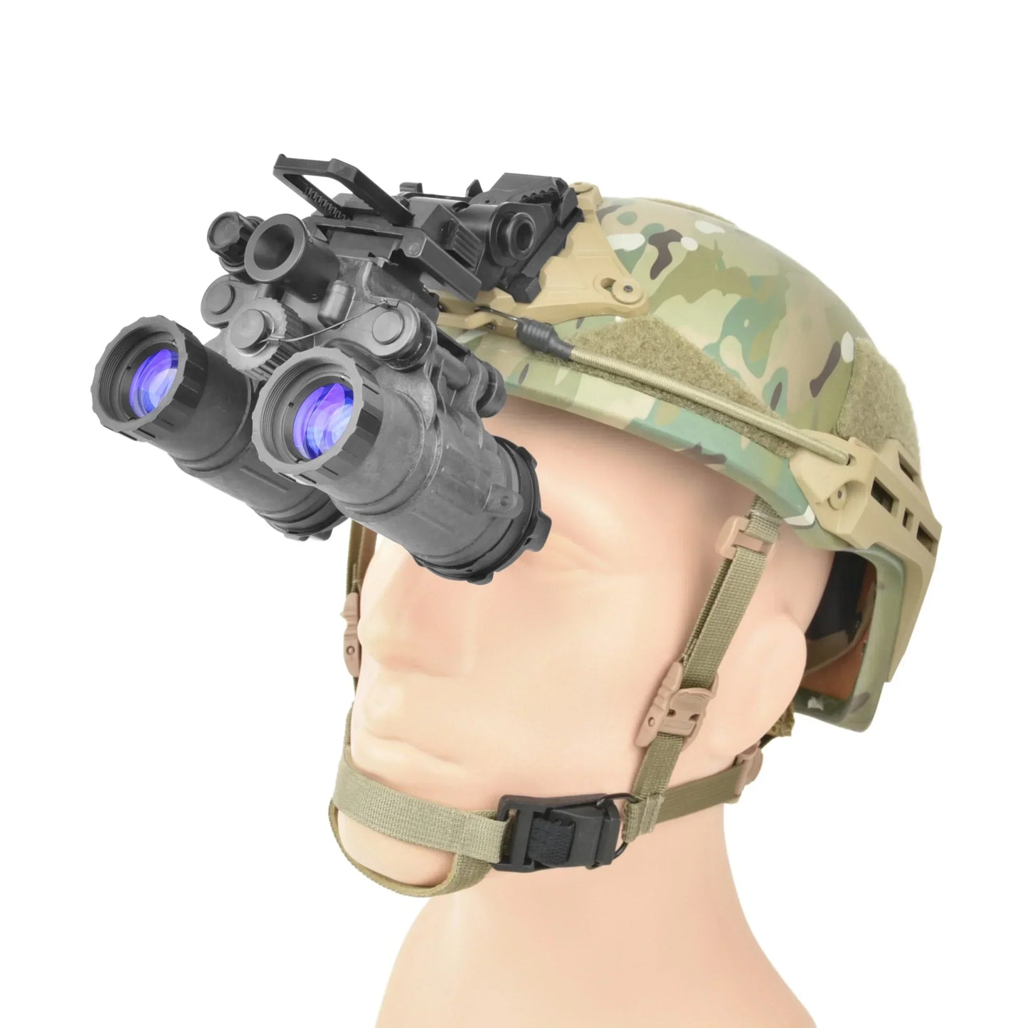 NVD UL BNVD-SGC Gen 3 Ultra Light Night Vision Binocular White Phosphor Elbit Thin Filmed, Min FOM 2300