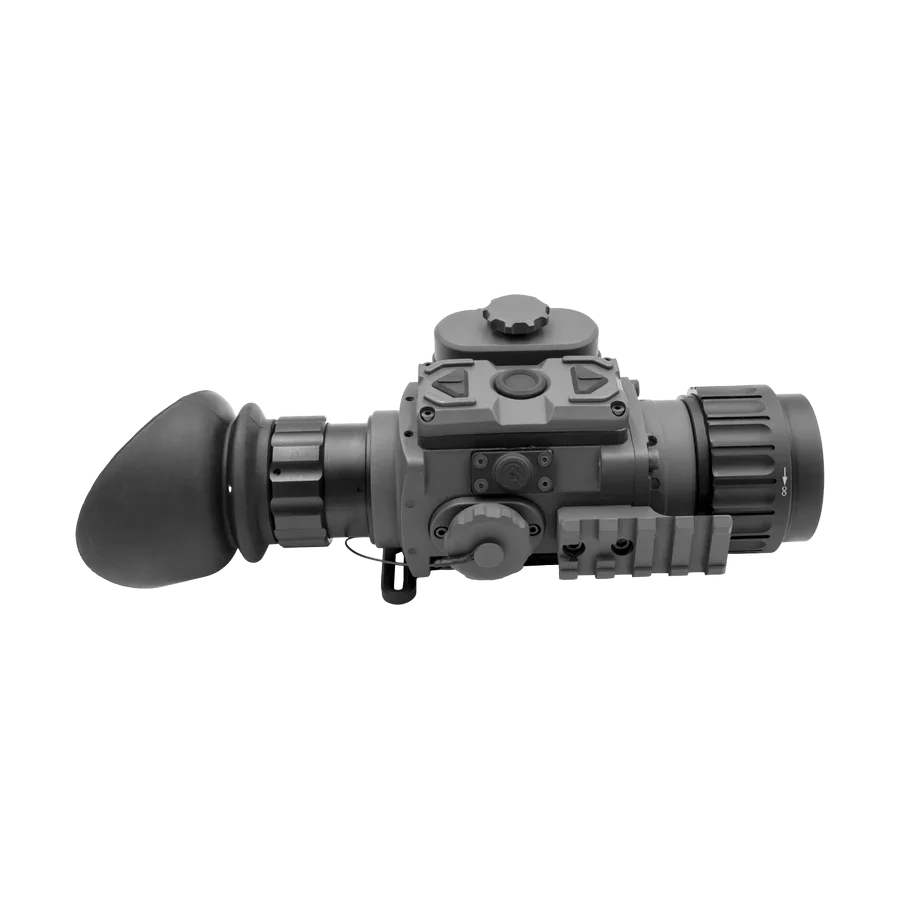 35mm thermal optic monocular scope with large eyepiece and adjustment dials