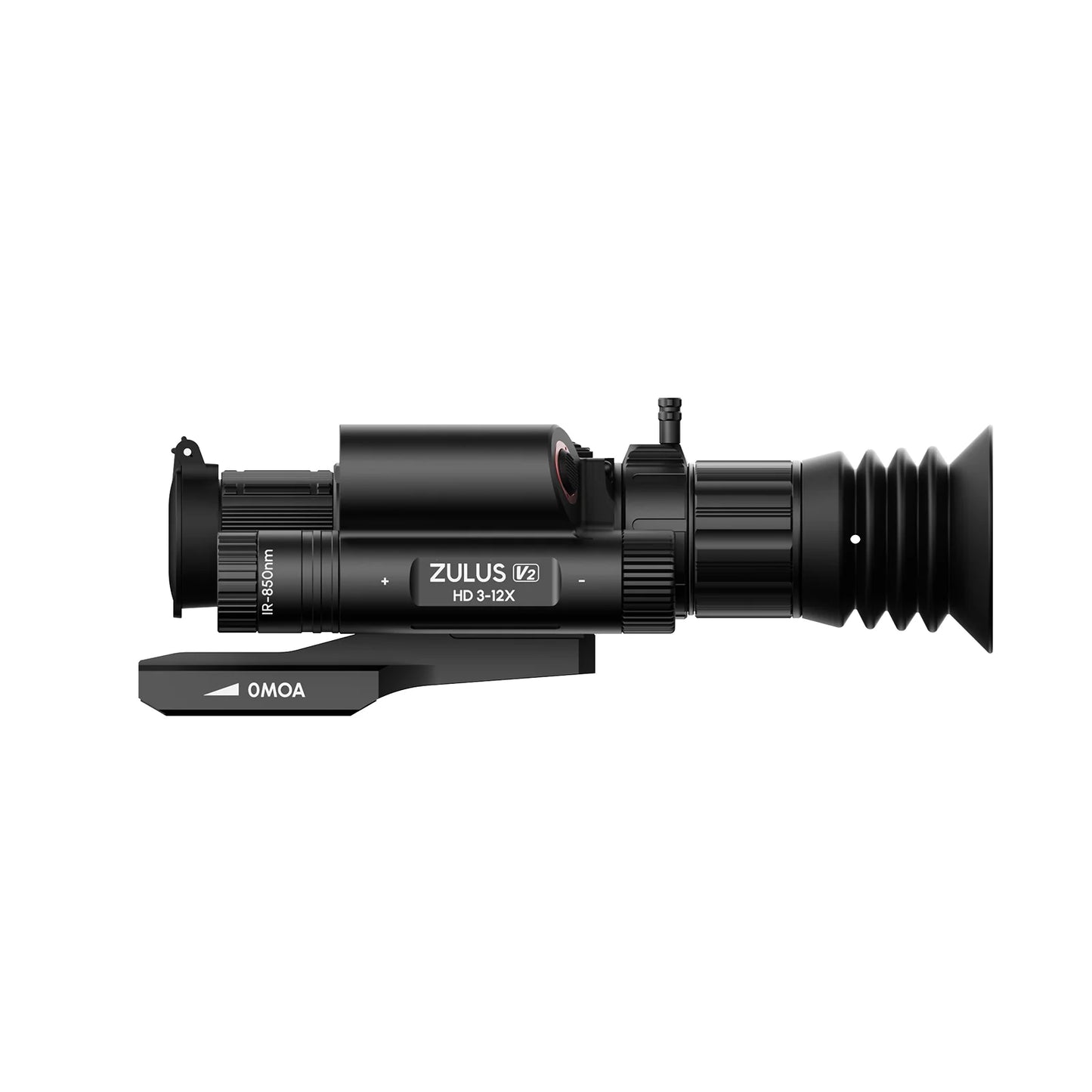 DNT ZHD312R-V2 ZULUS HD V2 3-12X Digital Night Vision Scope w/LRF