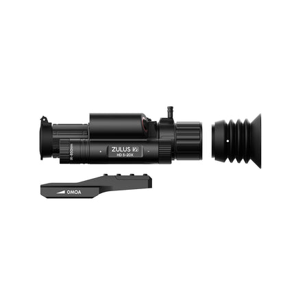 DNT ZHD520R-V2 ZULUS HD V2 5-20X Digital Night Vision Scope w/LRF