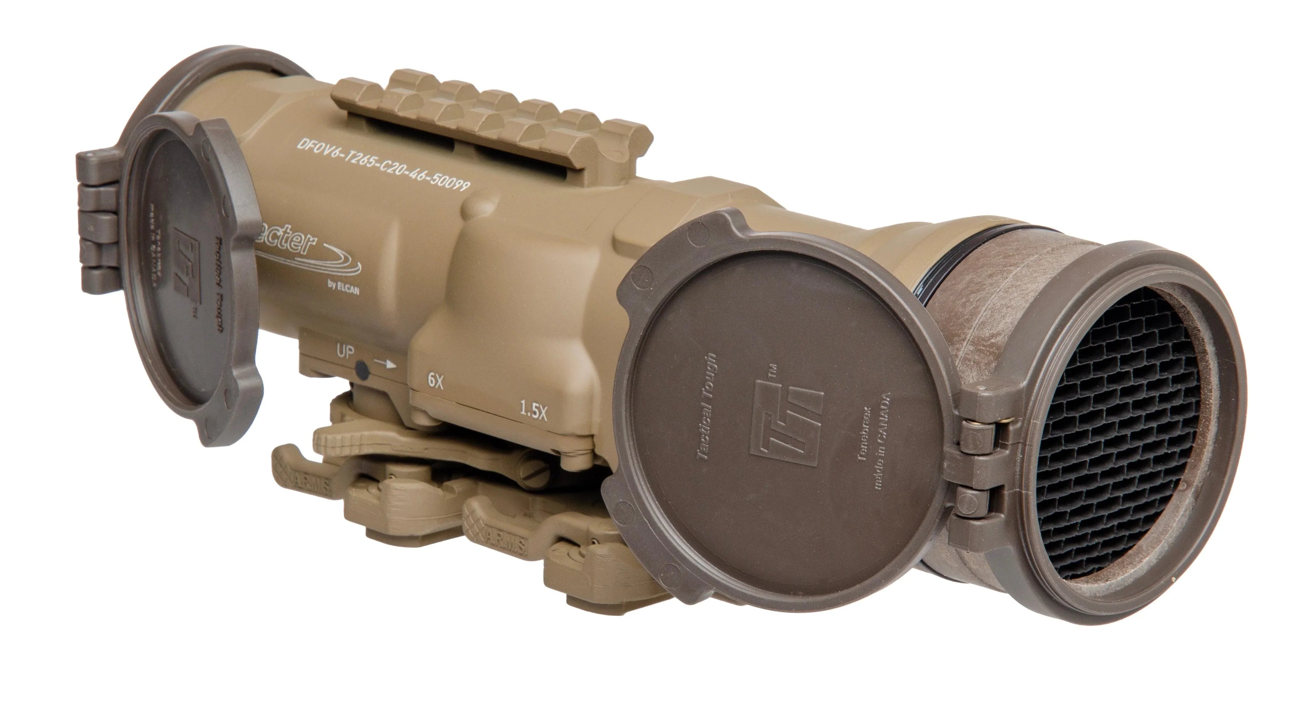 ELCAN SpecterDR Rifle Scope 5.56 DFOV6-T265-C10 1.5x-6x Tan