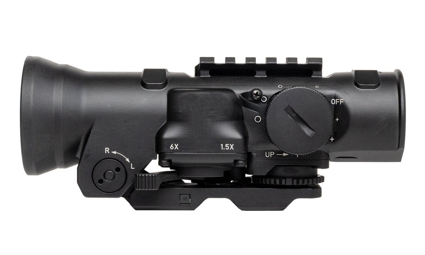 ELCAN SpecterDR Rifle Scope 7.62 DFOV6-B146-C20 1.5x-6x Black - NVU