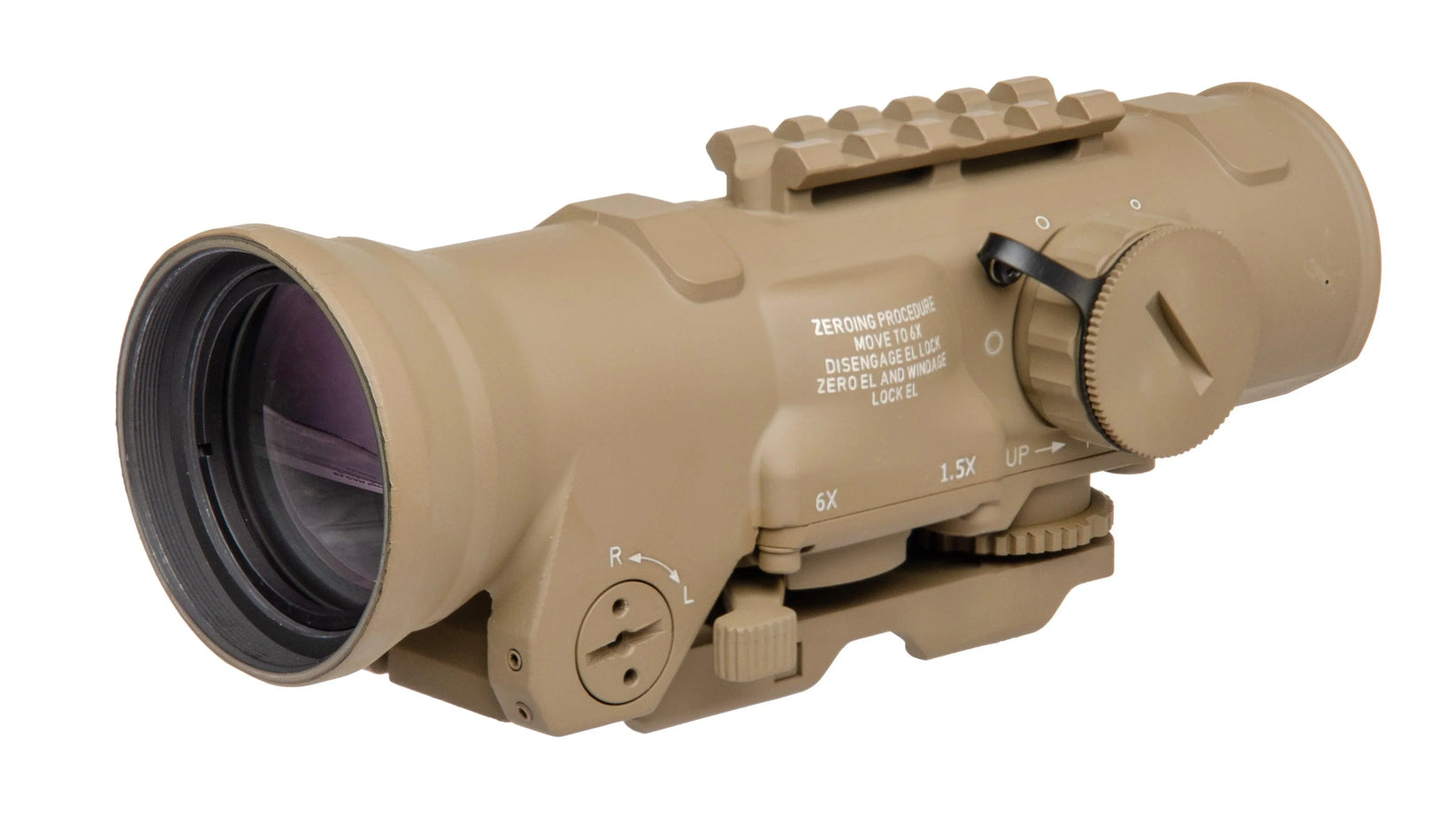 C7 Scope View ELCAN SpecterDR Rifle Scope 7.62 DFOV6-T265-C20 1.5x-6x Tan – Night ...