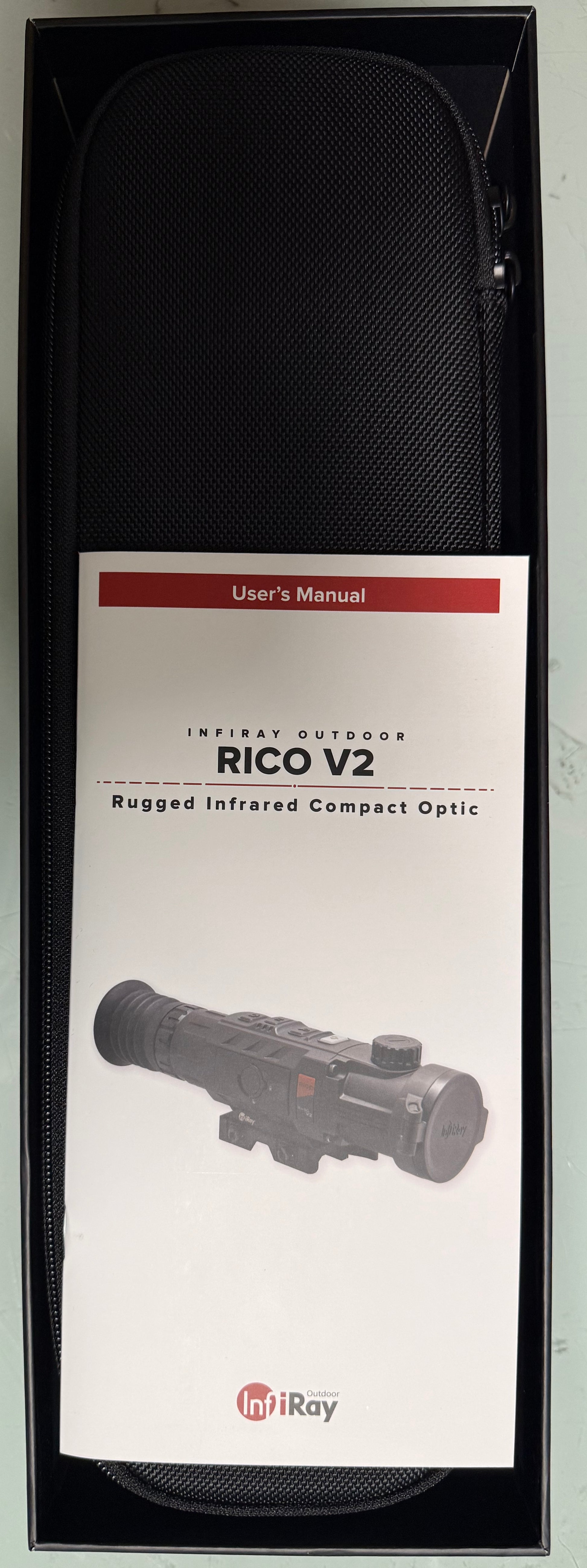 InfiRay Outdoor RICO Mk1 640 12 Micron 3X 50mm Thermal Sight RH50V2 🔥DEMO🔥 - Night Vision Universe