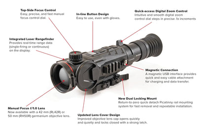 InfiRay Outdoor RICO Mk2 LRF RL42R 384 42mm Thermal Scope 🔥SALE🔥 - Night Vision Universe