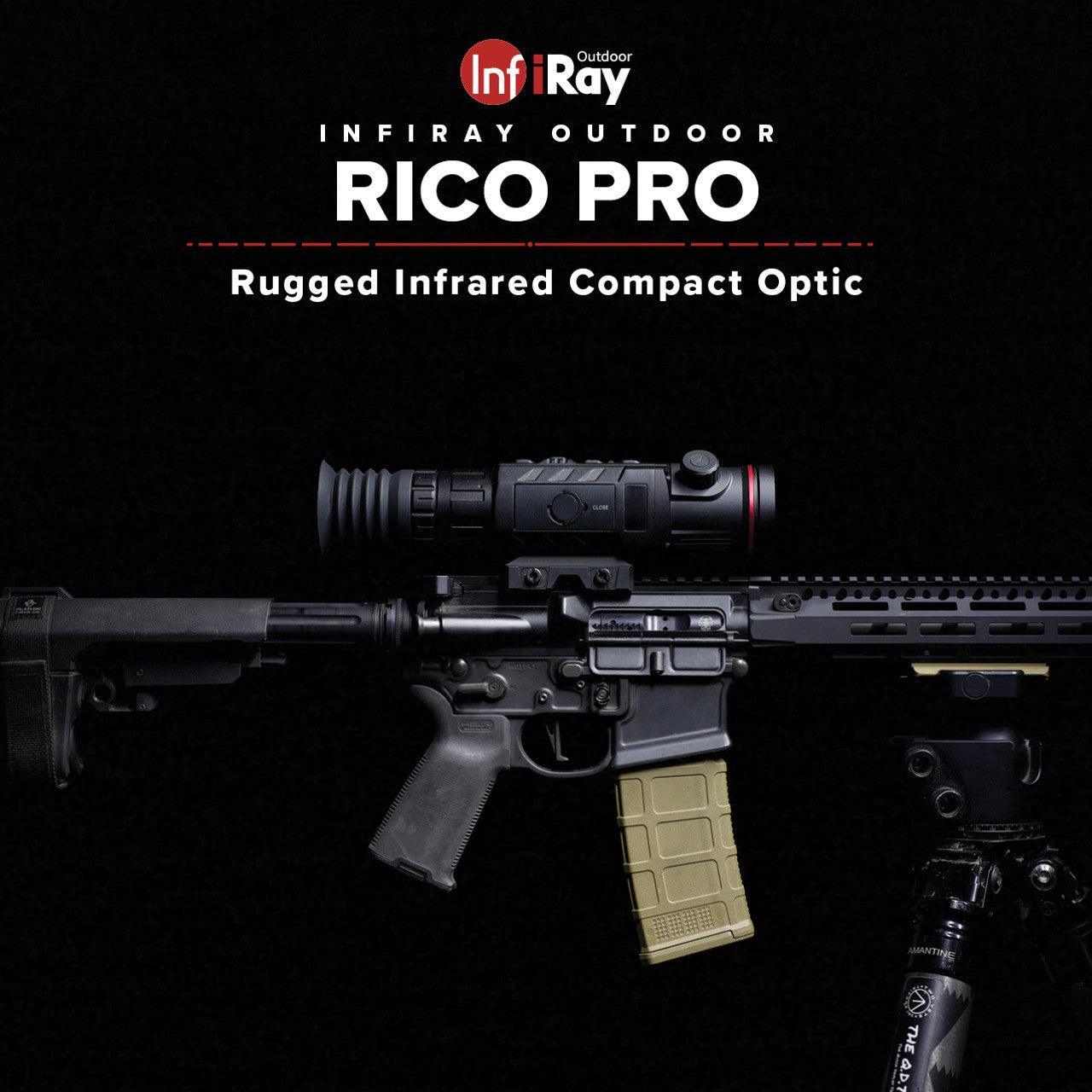 InfiRay Outdoor RICO PRO 640 Variable 25/50mm Thermal Scope 🔥BLEM🔥 - NVU