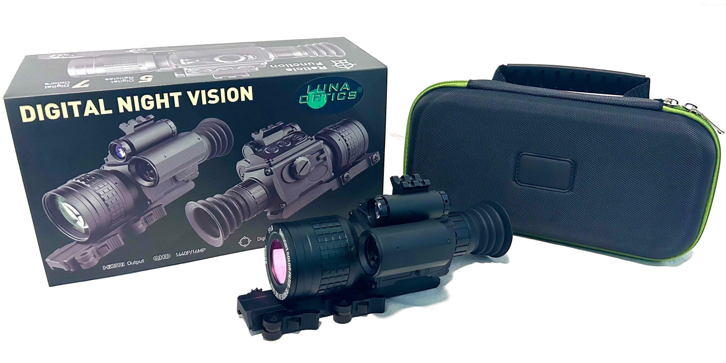 Luna Optics Digital G-3 Day/Night Riflescope LN-G3-RS50 - NVU